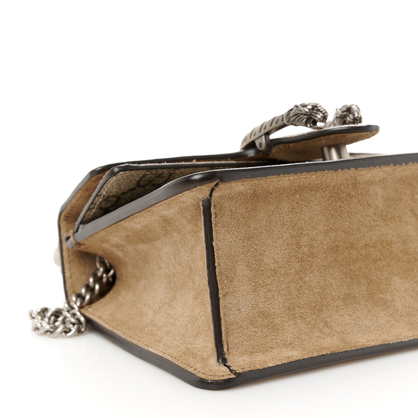 GG Supreme Monogram Mini Dionysus Top Handle Bag Taupe