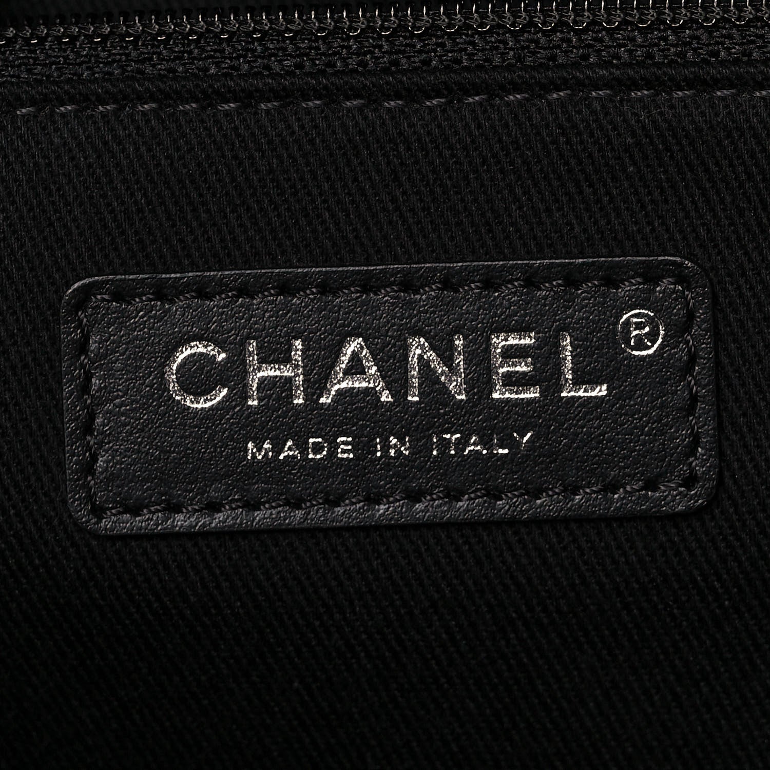 Chanel Mixed Fibers Calfskin Medium Deauville Tote Black 9 of 13