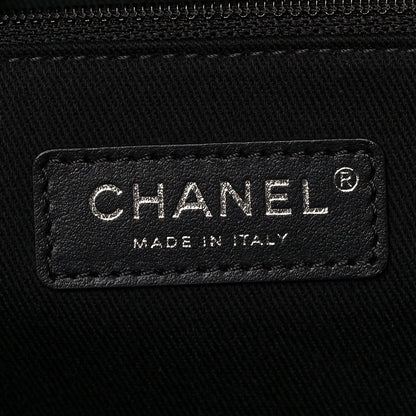 Chanel Mixed Fibers Calfskin Medium Deauville Tote Black 9 of 13