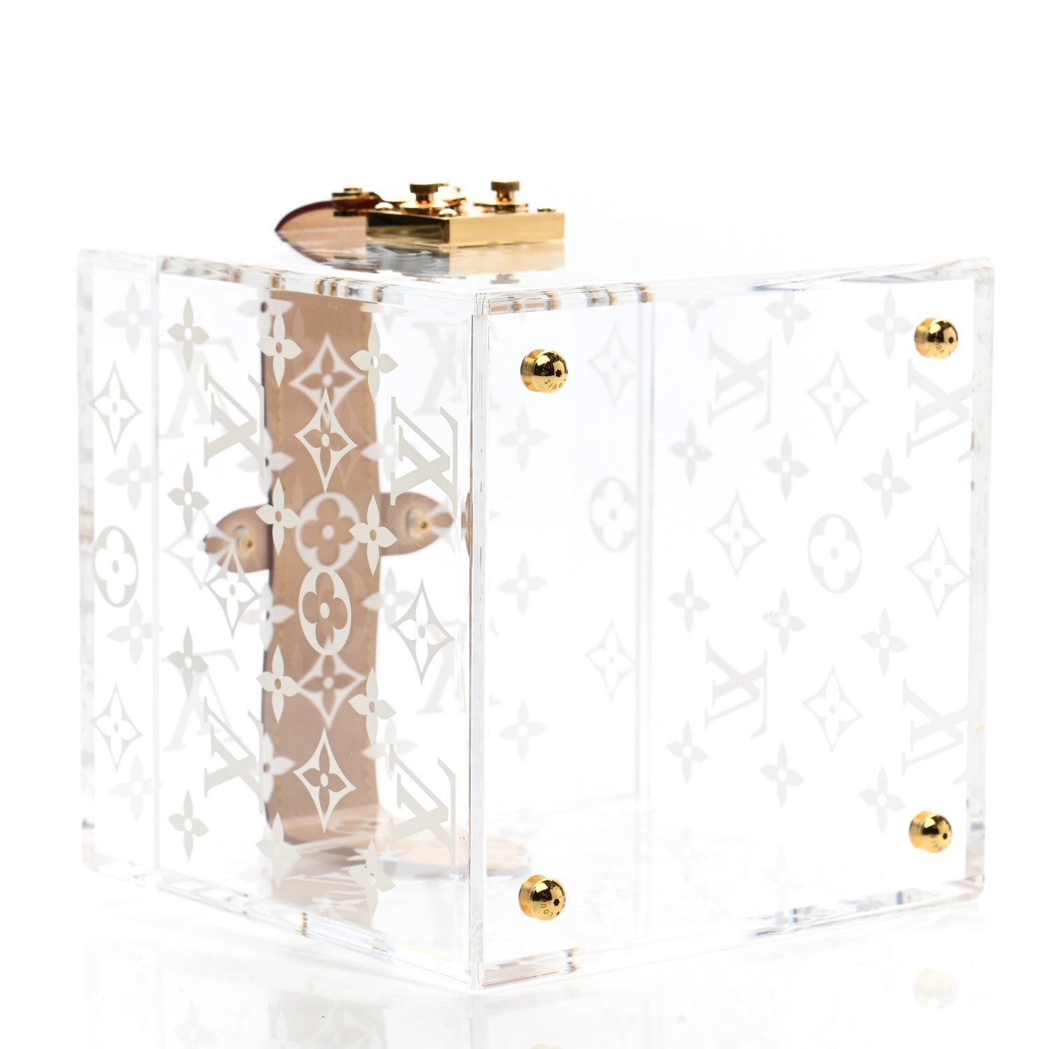Louis Vuitton Transparent Plexiglass Cube Scott Box 4 of 8