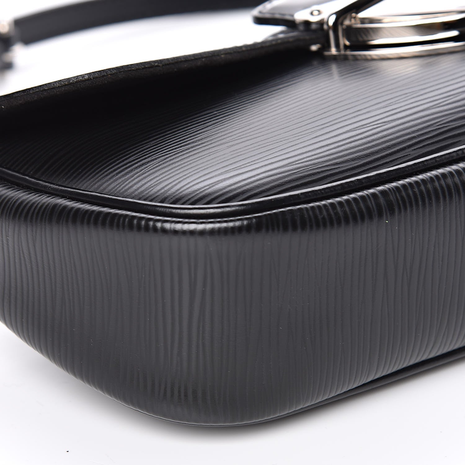 Louis Vuitton Epi Montaigne Clutch Black 8 of 10