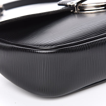 Louis Vuitton Epi Montaigne Clutch Black 8 of 10