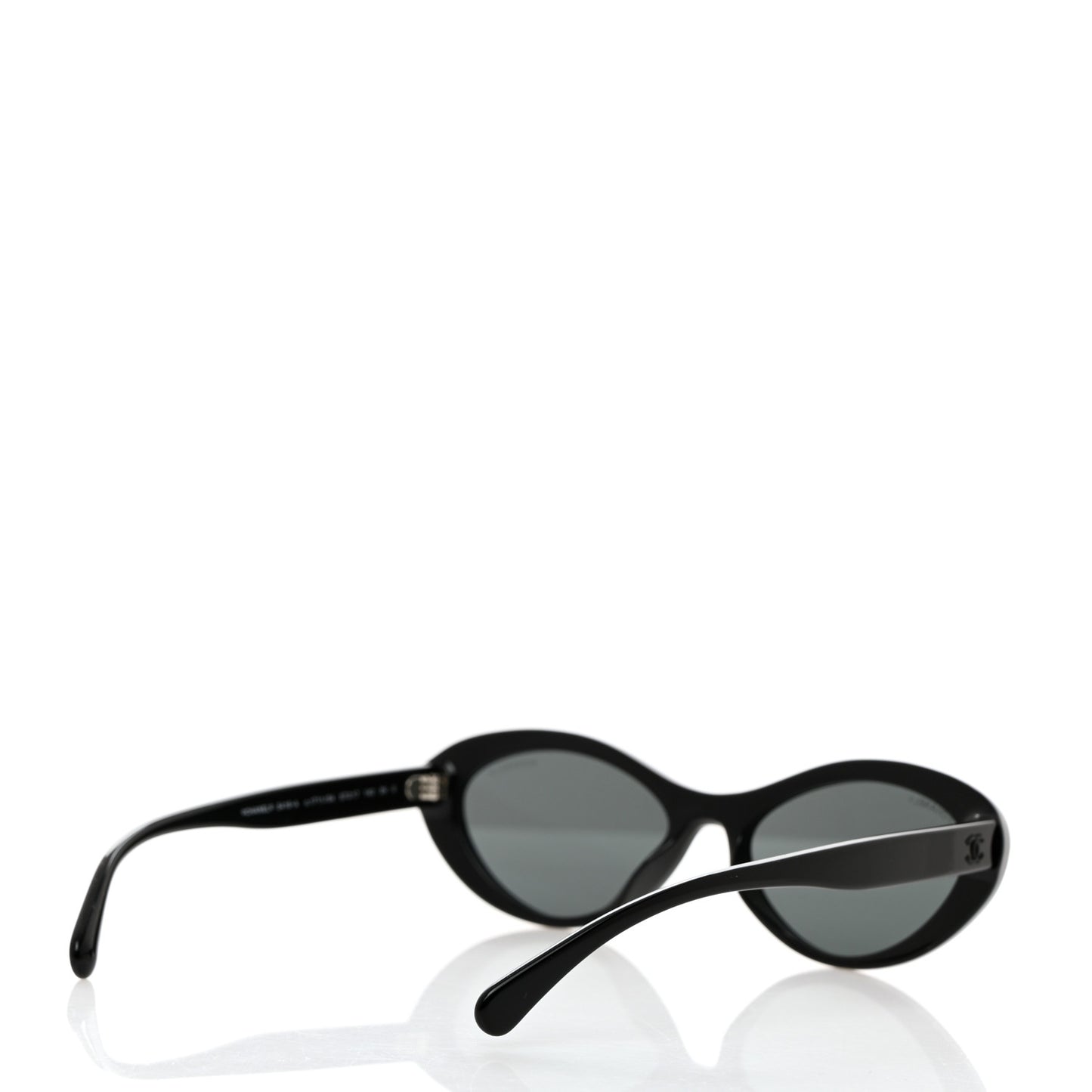Acetate Oval Sunglasses 5416-A Black Pink