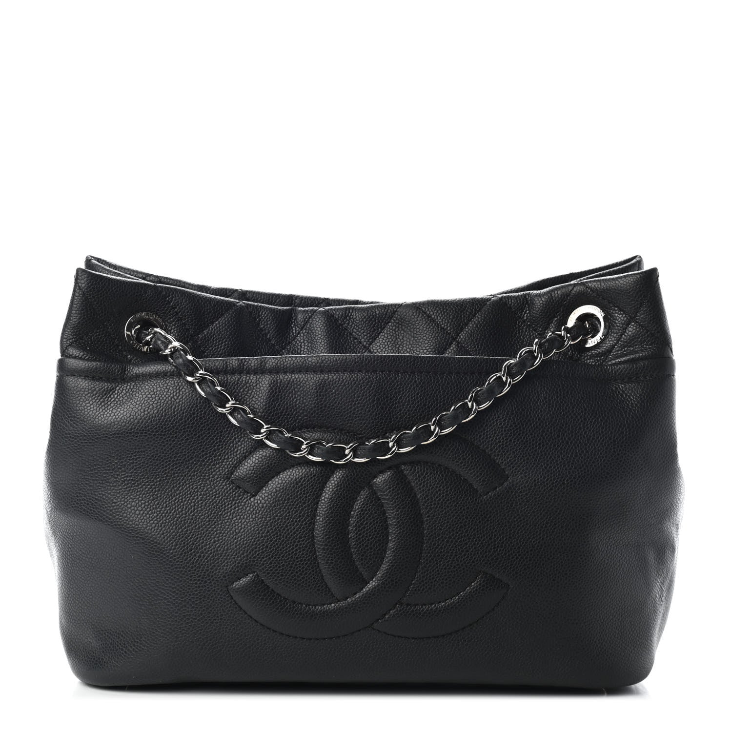 Chanel Caviar Timeless CC Soft Tote Black 1 of 10