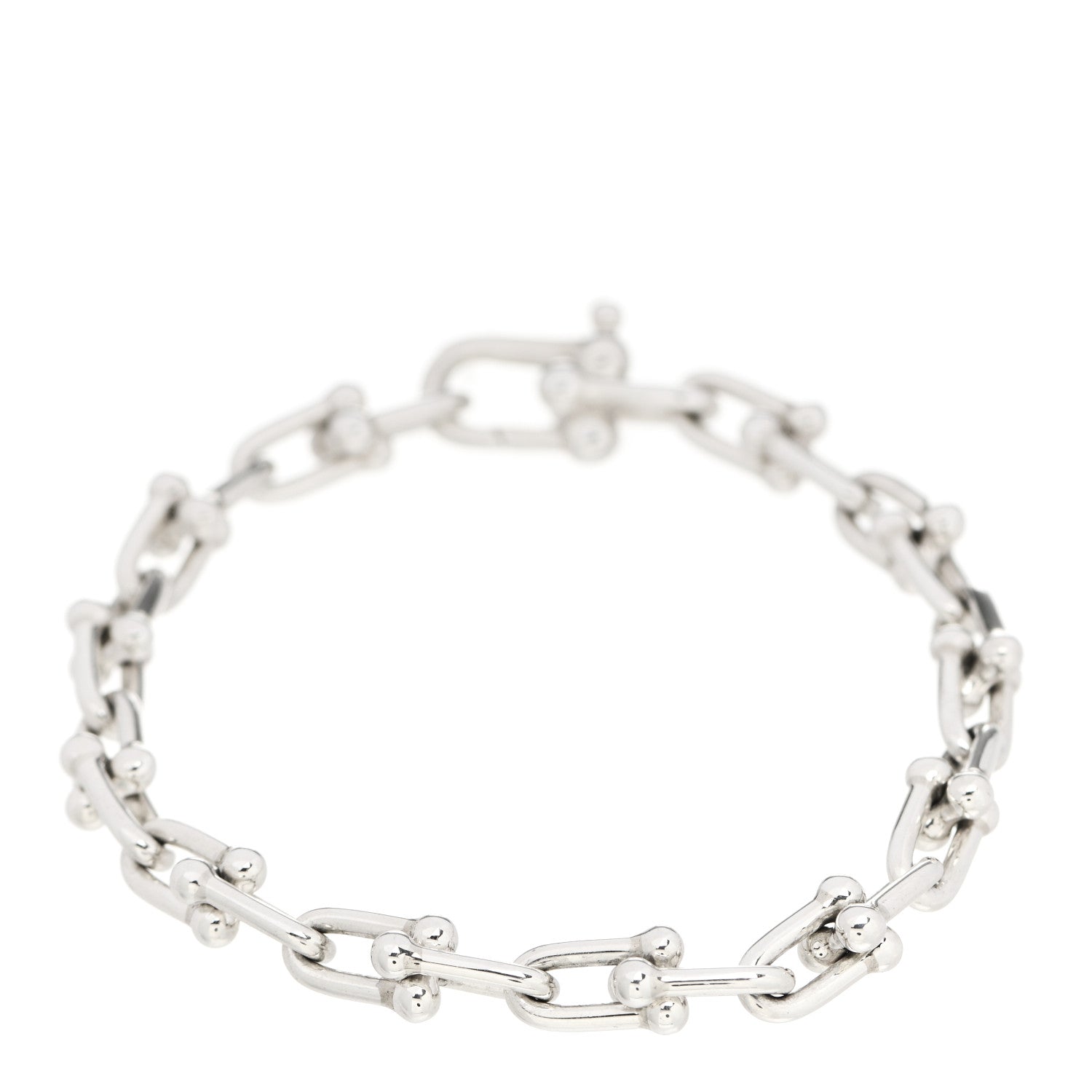 Tiffany Sterling Silver Small HardWear Link Bracelet 1 of 3