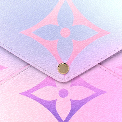 Louis Vuitton Monogram Giant Spring In The City Large Kirigami Pochette Sunrise Pastel 7 of 10