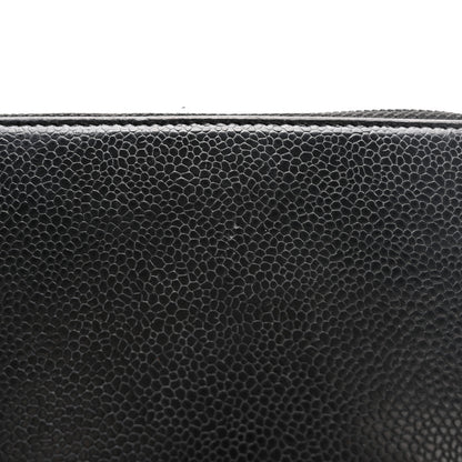 Chanel Caviar Large Timeless CC Zip Around Wallet Black 20 of 24