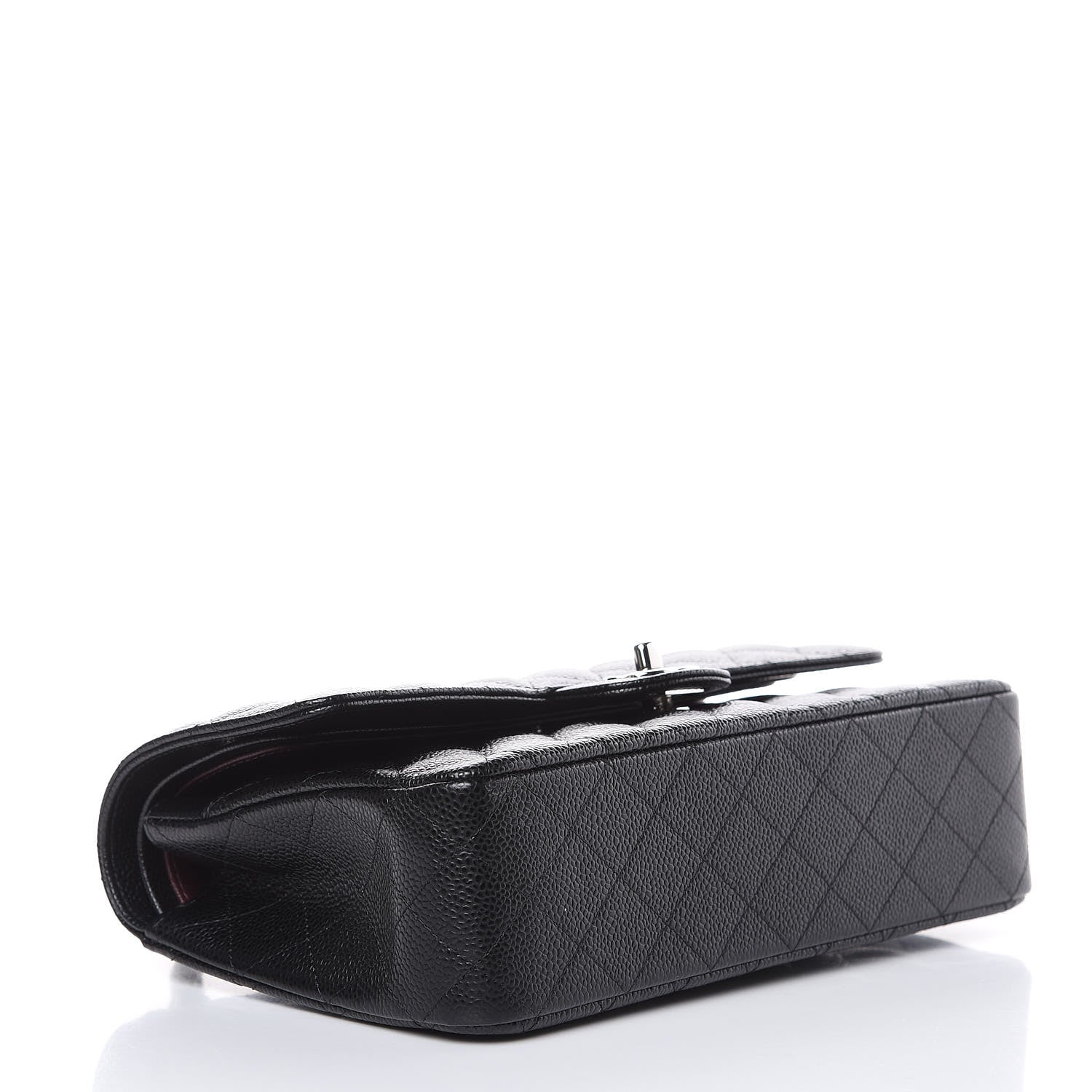 Chanel Caviar Quilted Medium Double Flap Black 4 of 10