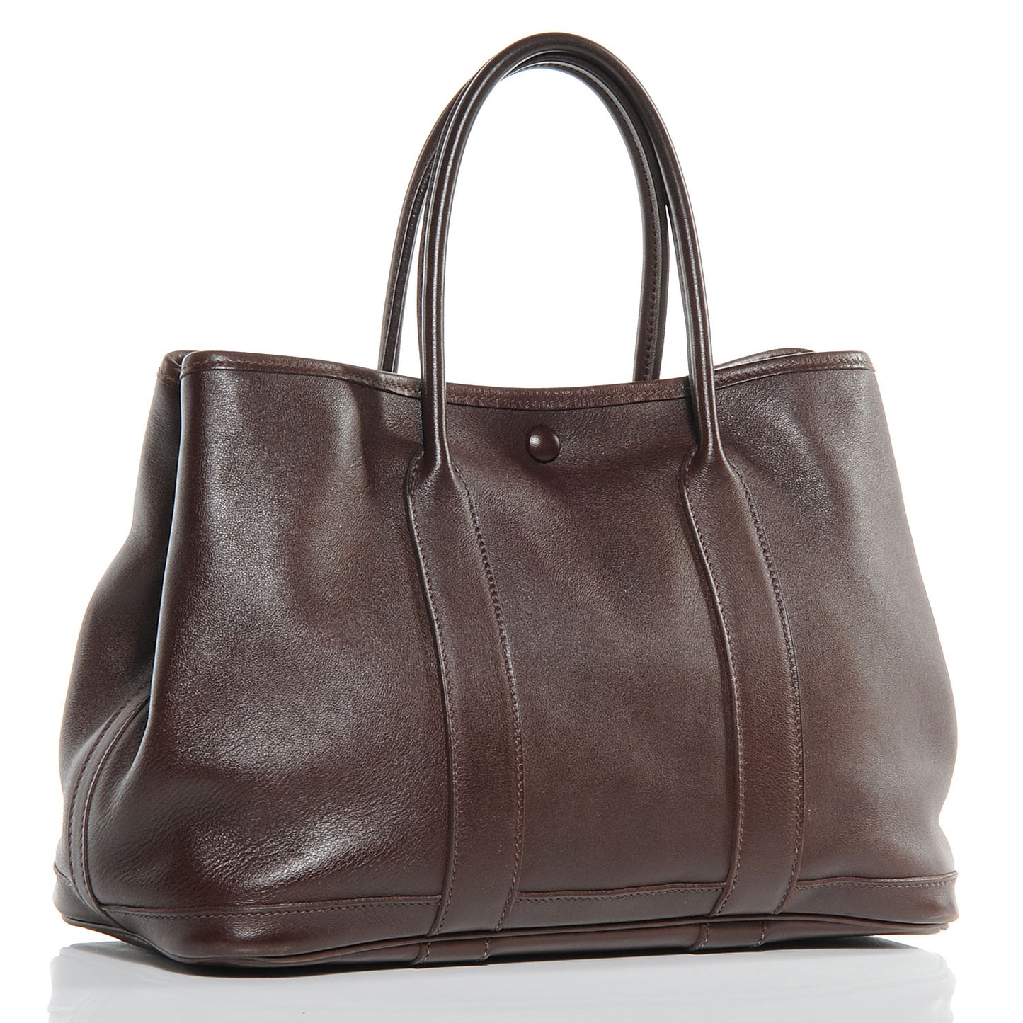 Swift Leather Bolduc Twilly Garden Party TPM Tote Chocolate