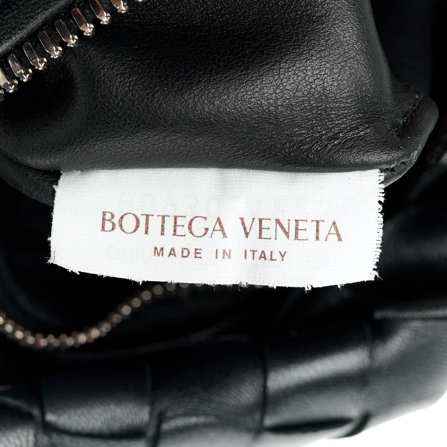 Nappa Intrecciato Mini Jodie Black
