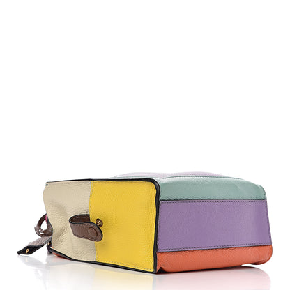 Marc Jacobs Grained Calfskin Colorblock Mini Grind Tote Surf Multi 4 of 12