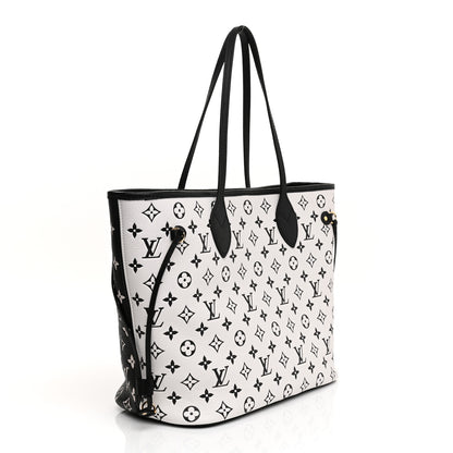 Louis Vuitton Empreinte Spring In The City Neverfull MM Black White Pink 6 of 15