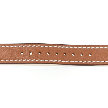 Hermes Swift 41mm Apple Watch Attelage Double Tour Band Gold 7 of 9