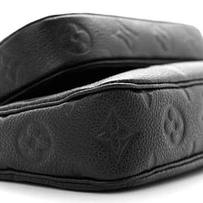 Louis Vuitton Empreinte Monogram Giant Multi Pochette Accessories Black 9 of 10