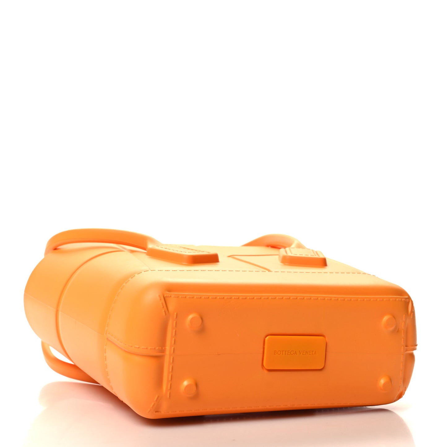 Rubber Maxi Intrecciato Mini Arco Tangerine