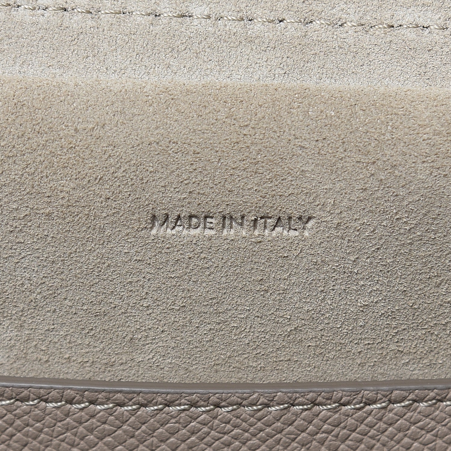 Celine Grained Calfskin Micro Belt Bag Light Taupe 6 of 9