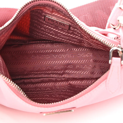 Prada Nylon Re-Edition 2005 Shoulder Bag Rosa 4 of 12