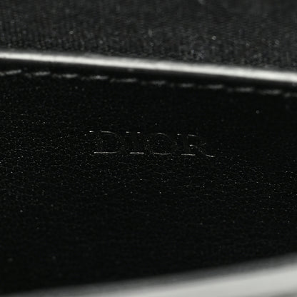 Christian Dior Smooth Calfskin Vertical Pouch Black 6 of 9