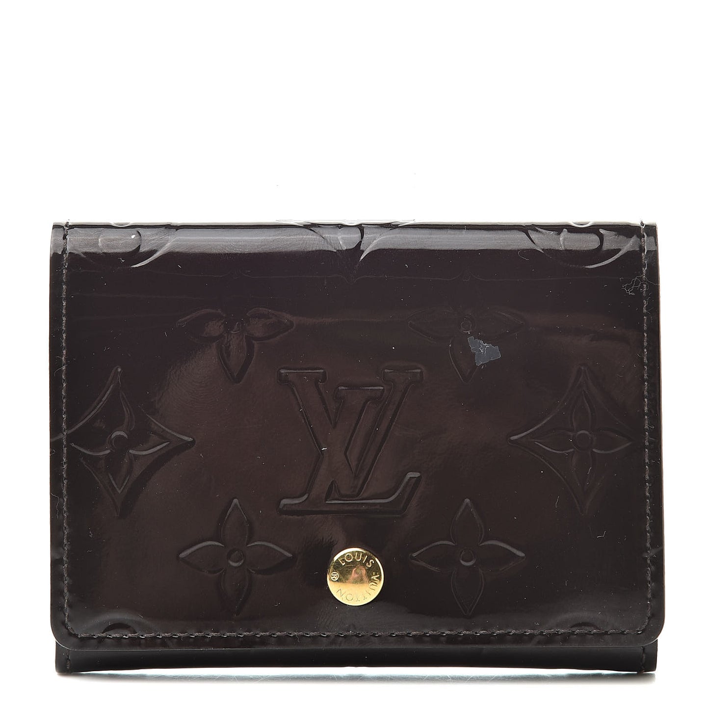 Vernis Business Card Holder Amarante