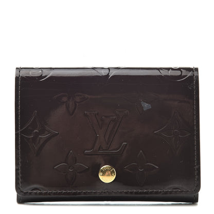 Louis Vuitton Vernis Business Card Holder Amarante 1 of 9