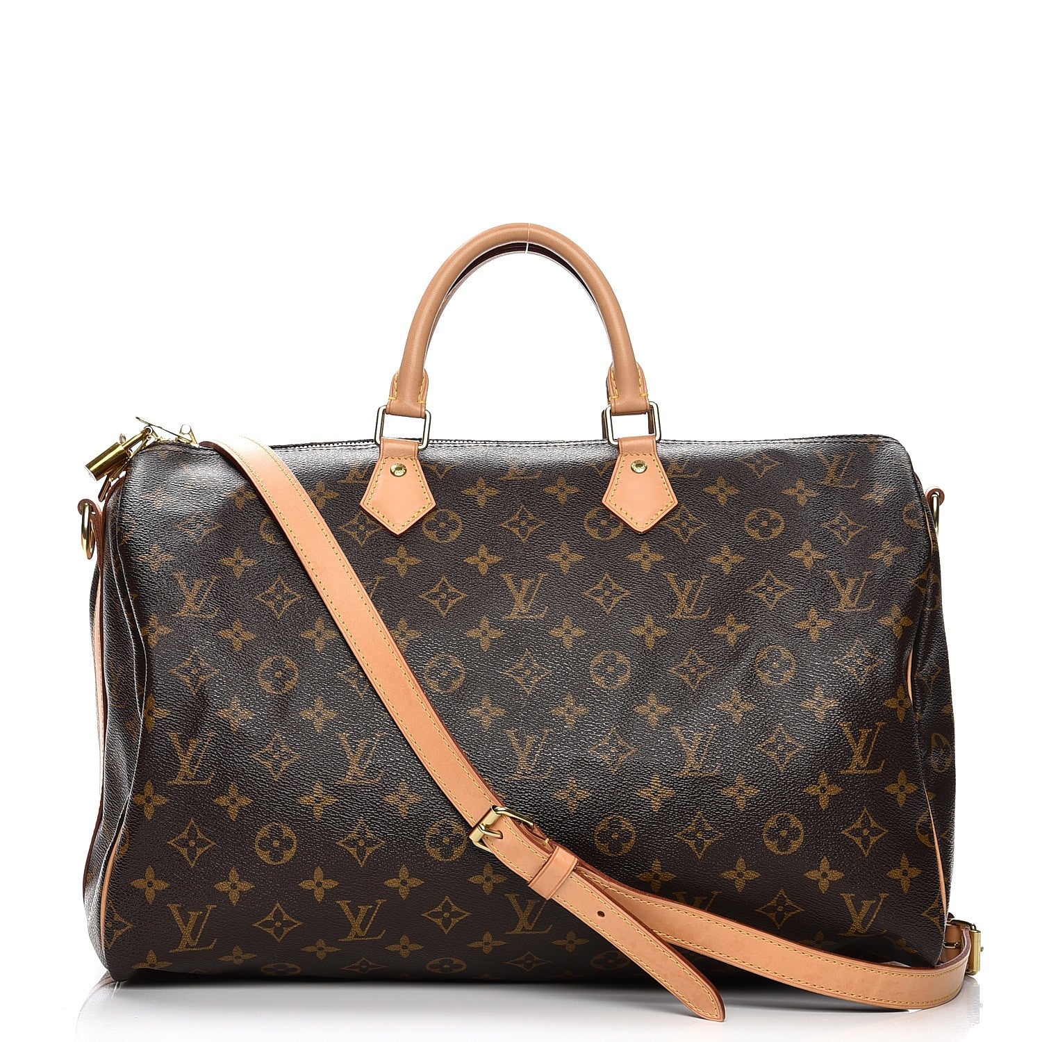 Louis Vuitton Monogram Speedy Bandouliere 40 1 of 11