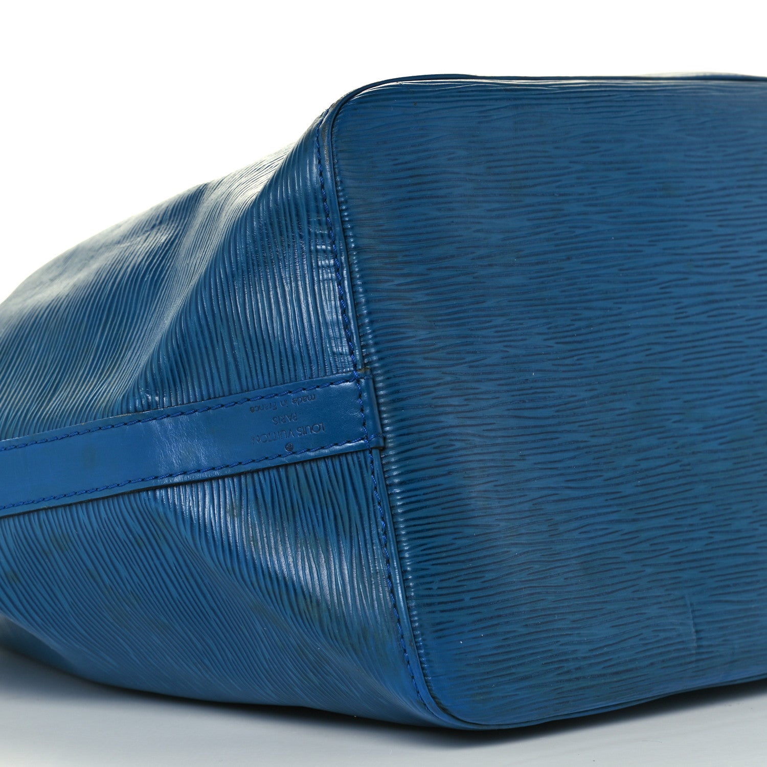 Louis Vuitton Epi Petit Noe Blue 9 of 10