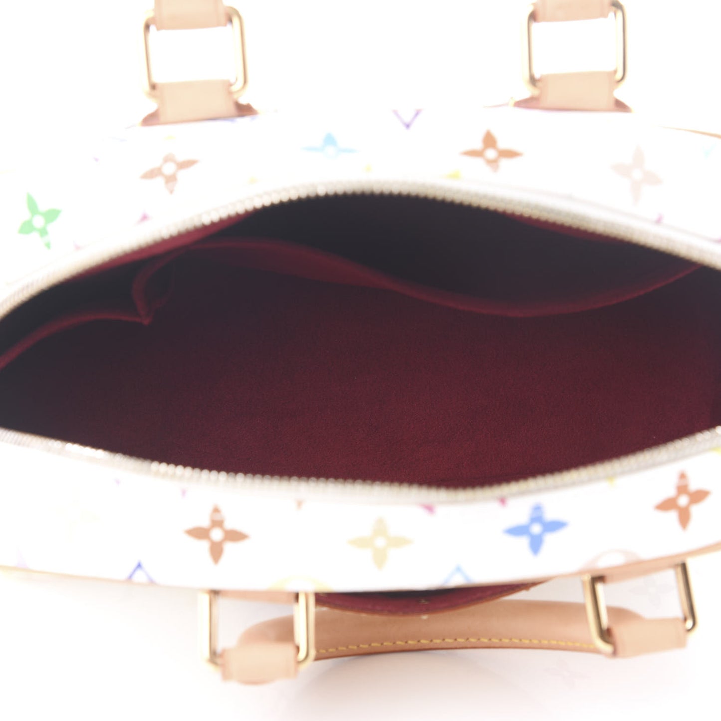 Monogram Multicolor Trouville White