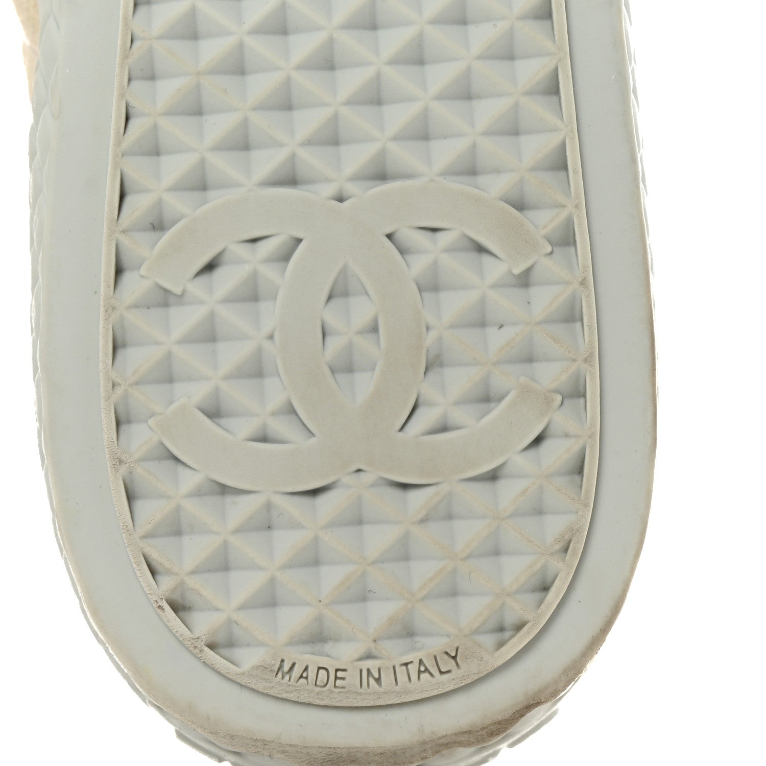 Chanel Denim Quilted Sneakers 39.5 Light Blue 7 of 10