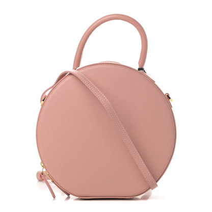 Mansur Gavriel Calfskin Circle Crossbody Bag Coral 1 of 11