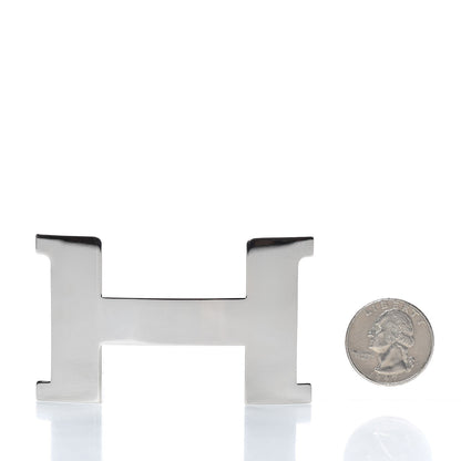 Hermes Constance 32mm Belt Buckle Silver 2 of 4