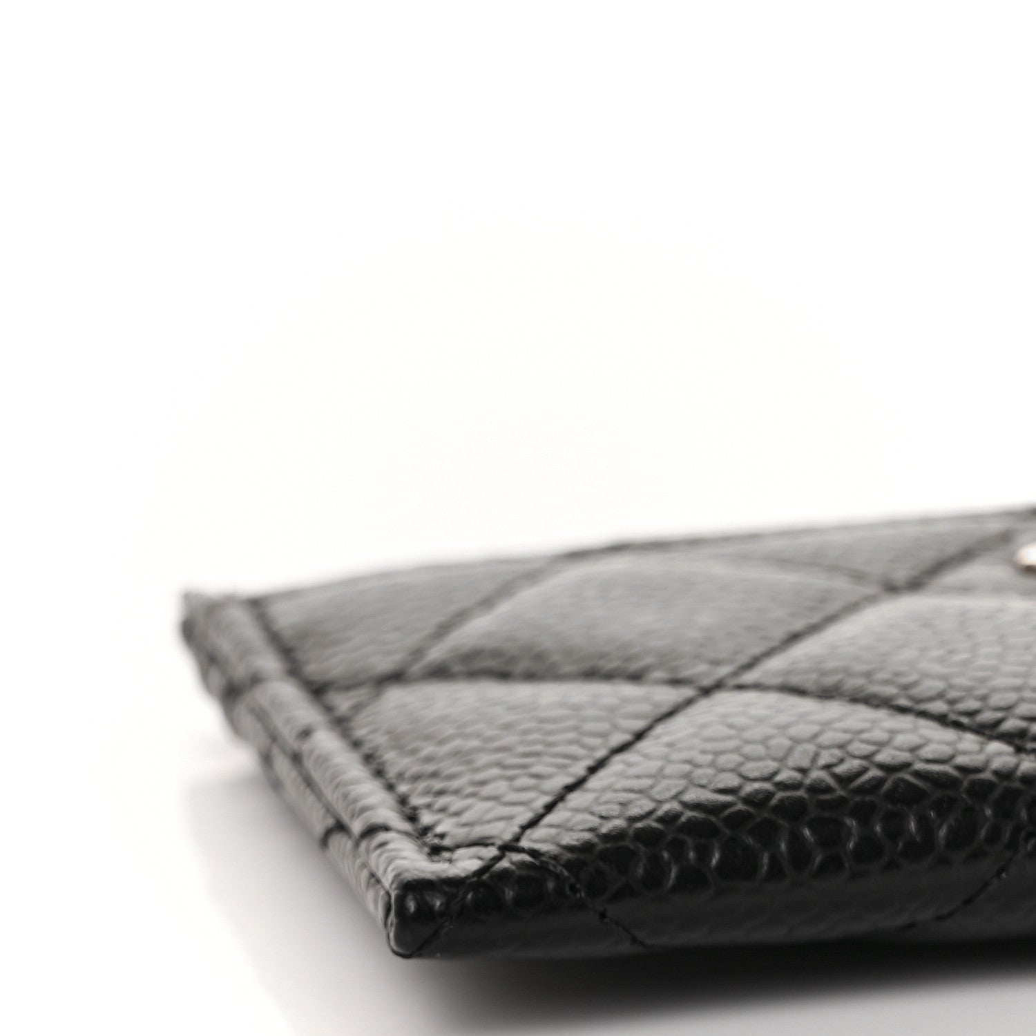 Chanel Caviar Quilted Card Holder Black 9 of 11