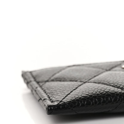 Chanel Caviar Quilted Card Holder Black 9 of 11