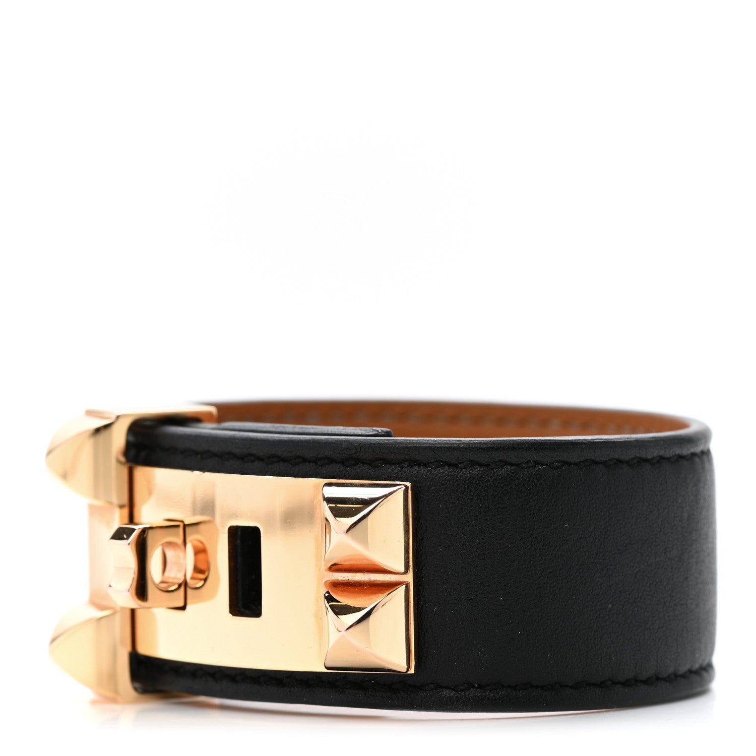 Hermes Swift Collier de Chien CDC 24 Bracelet T2 Black 1 of 6