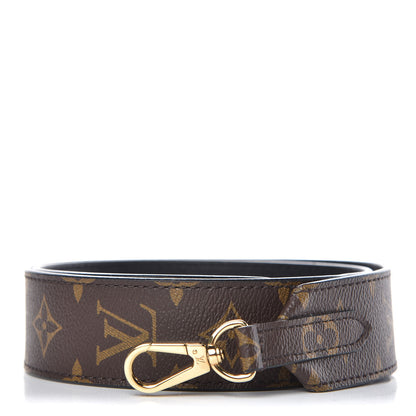 Louis Vuitton Monogram Bandouliere Shoulder Strap Black 1 of 4