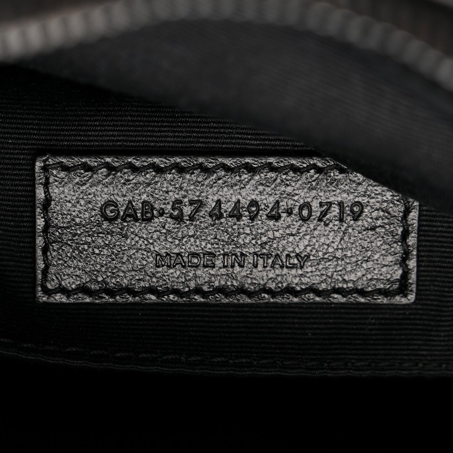 Calfskin Matelasse Monogram Monochrome Lou Camera Bag Black