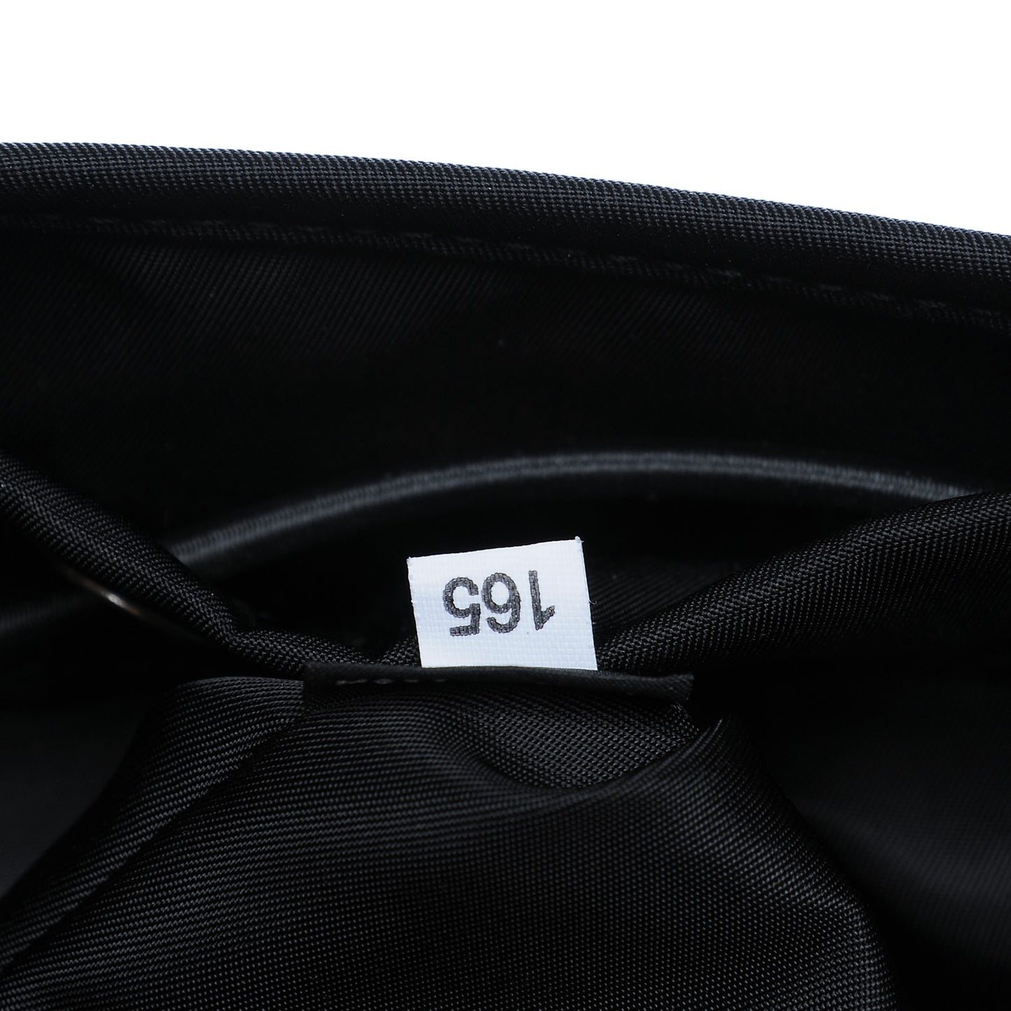 Nylon Impunturato Double Buckle Backpack Black