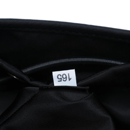 Prada Nylon Impunturato Double Buckle Backpack Black 7 of 9