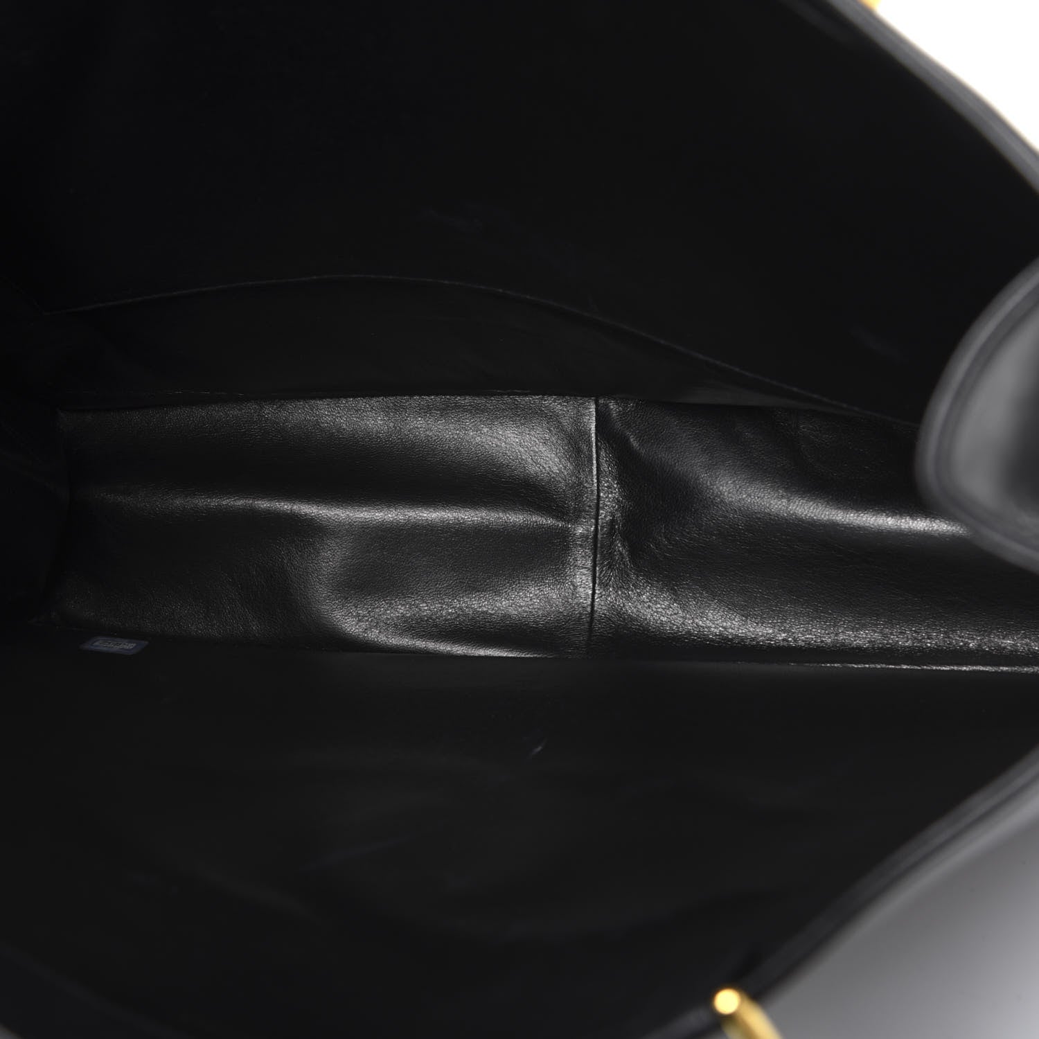 Chanel Lambskin CC Tote Black 4 of 12