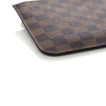 Louis Vuitton Damier Ebene Neverfull MM GM Pochette Rose Ballerine 9 of 10
