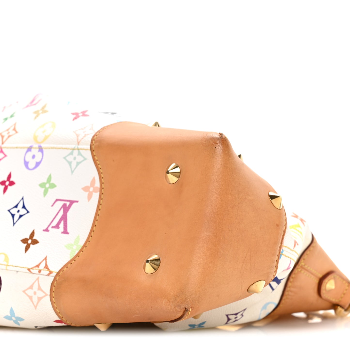 Monogram Multicolor Judy GM White