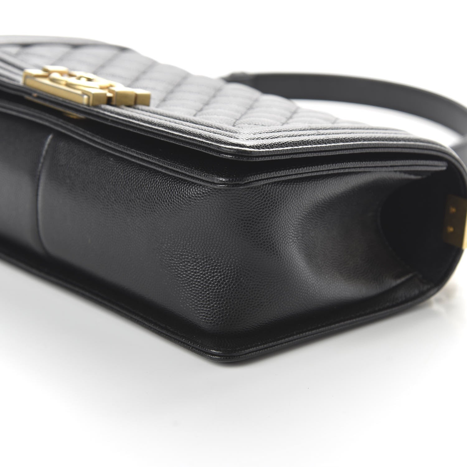 Chanel Caviar Quilted Medium Boy Flap Black 7 of 10
