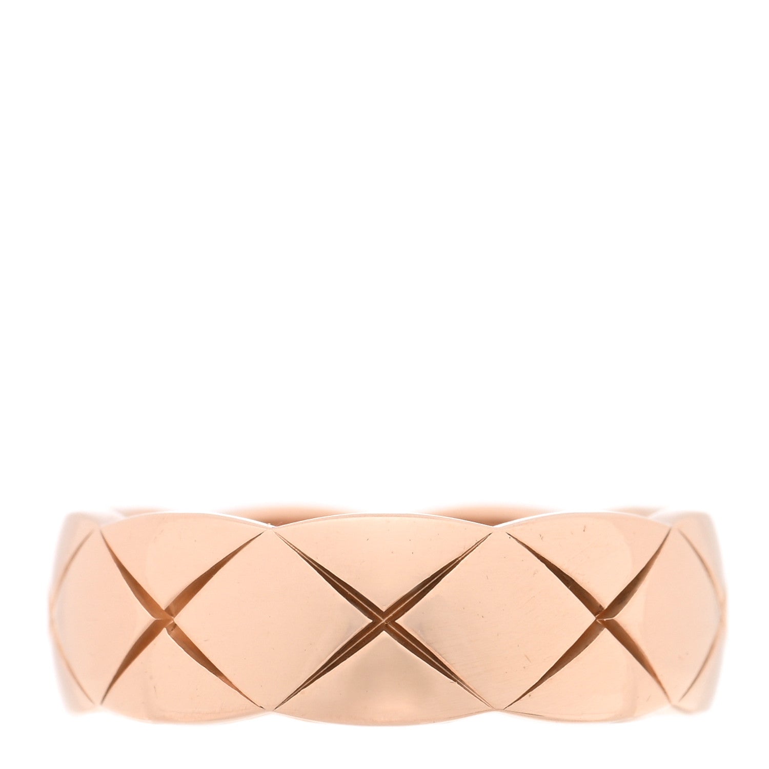 Chanel 18K Beige Gold Small Coco Crush Ring 54 7 1 of 5