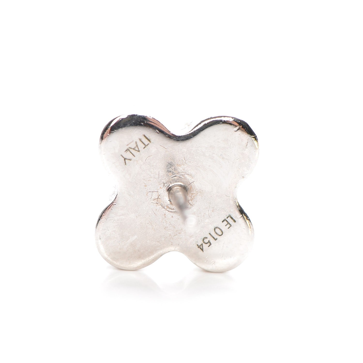 Louis Vuitton Swarovski Crystal Love Letter Timeless Ear Stud Earrings 5 of 8