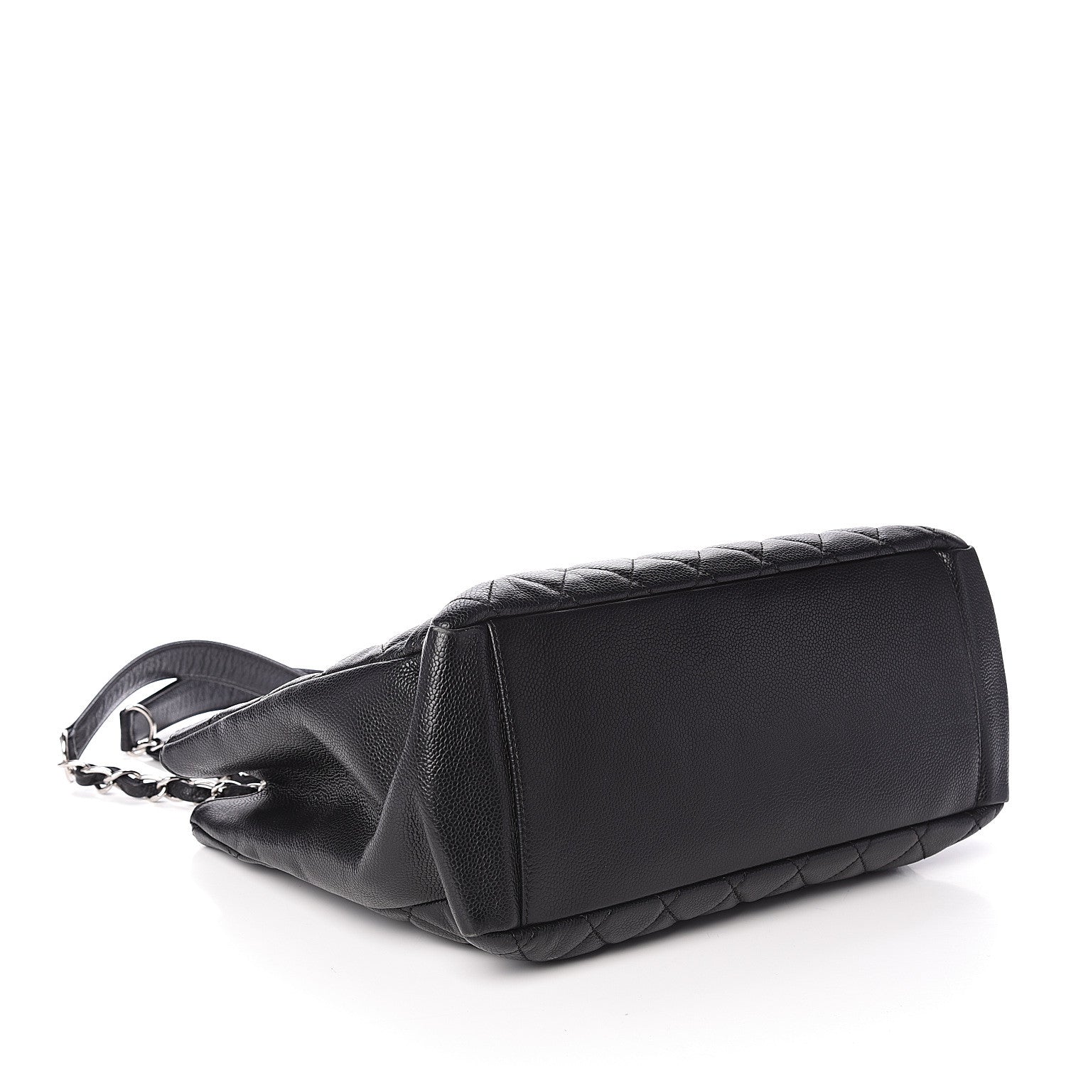 Chanel Caviar Quilted Grand Shopping Tote GST Black 3 of 9