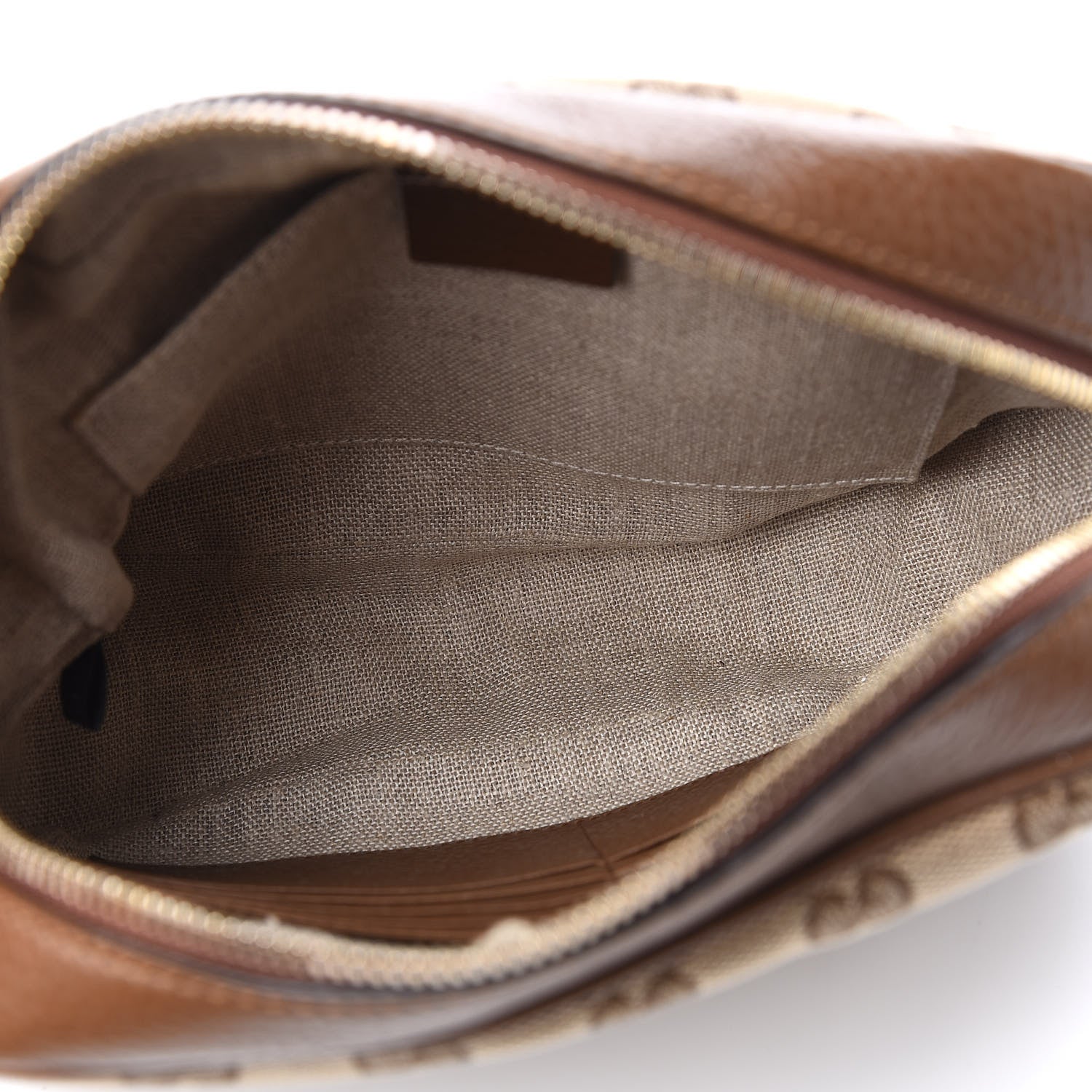 Gucci Monogram Mini Bree Messenger Bag Beige Tabacco 5 of 10