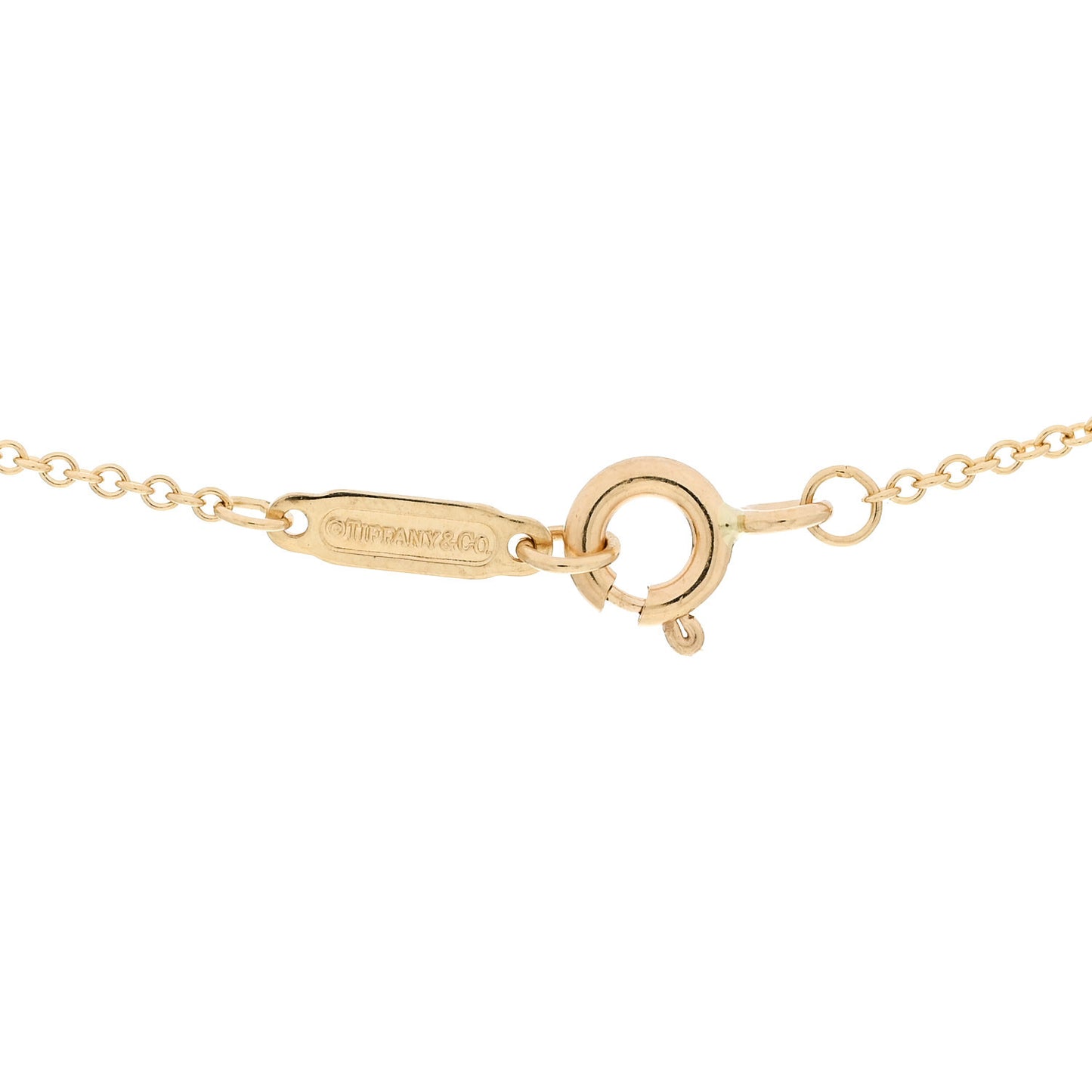 18K Yellow Gold Chain Necklace 16"