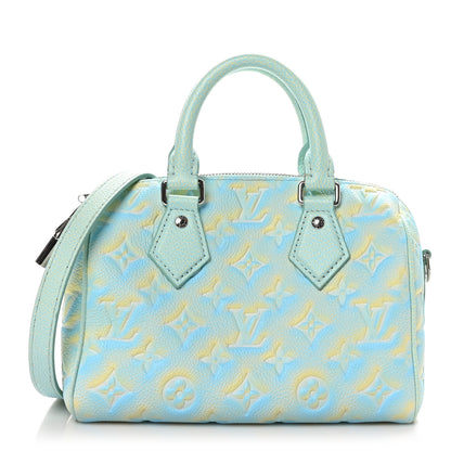 Louis Vuitton Empreinte Monogram Summer Stardust Speedy 20 Water Green 1 of 9