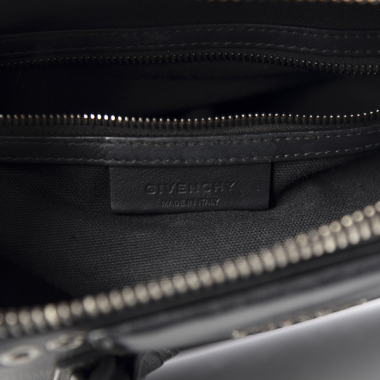 Givenchy Sugar Goatskin Small Eyelet Antigona Black 7 of 13