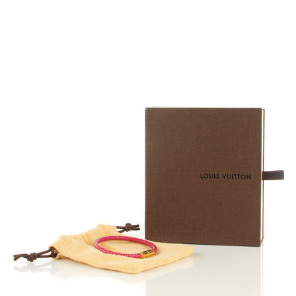 Louis Vuitton Lizard Keep It Bracelet 19 Fuchsia 4 of 6