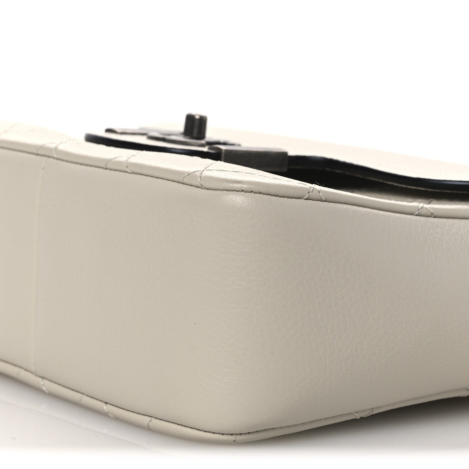 Chanel Grained Calfskin Archi Chic Flap Ivory 10 of 11